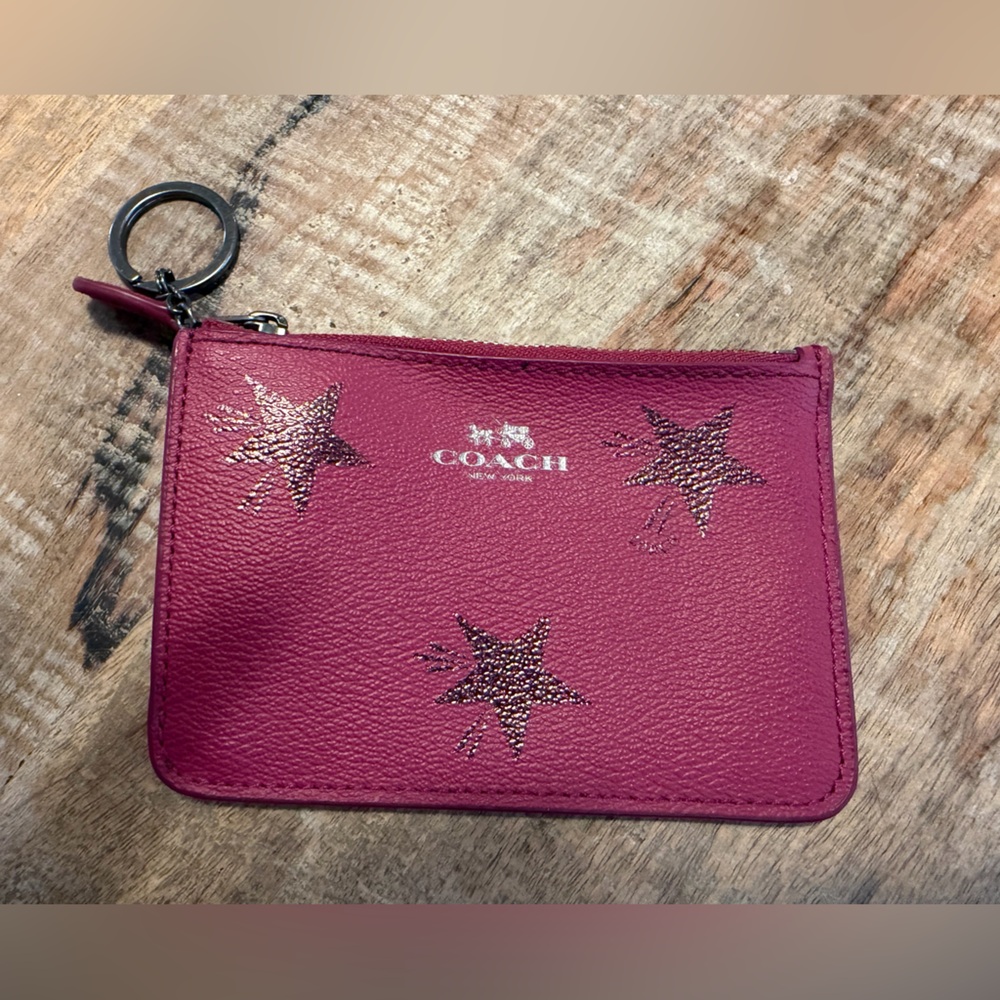 Coach Star Canyon keychain/wallet. EUC. 3.5 x 5
